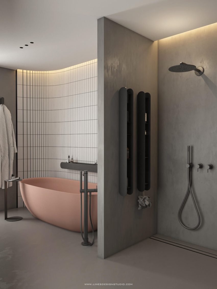 Lines Bathroom RSet Lines Design Studio