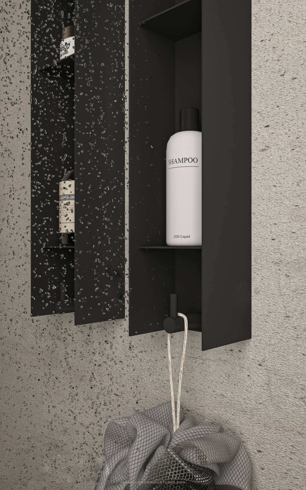 Multi Shelf S Lines Design Studio